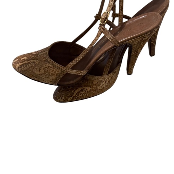 Vintage Snakeskin Heels - Picture 4 of 5